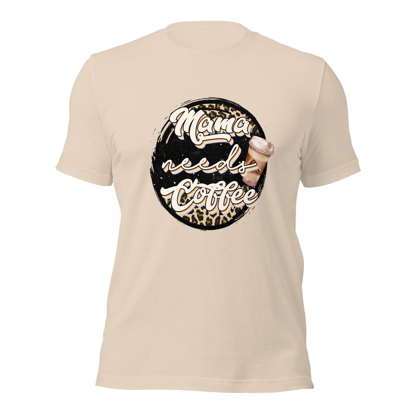 Mama Needs Coffee - Soft Organic Cotton Tshirt for Women