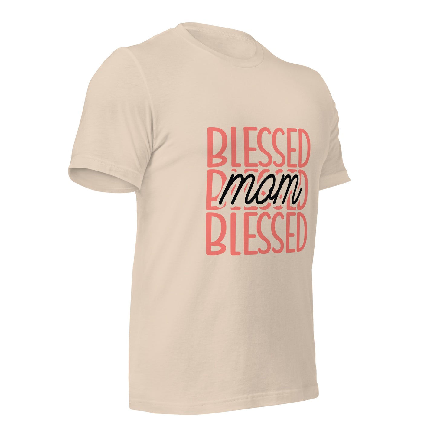 Blessed Mom - Soft Organic Cotton Tshirt for Women