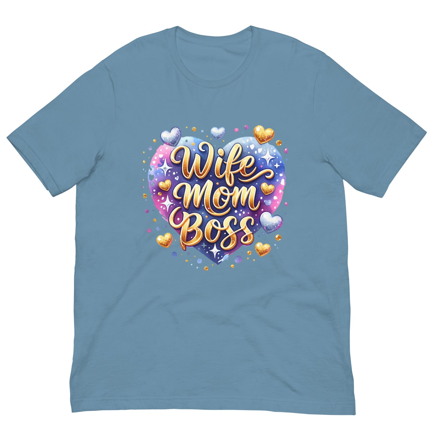 Wife Mom Boss Tshirt for Women