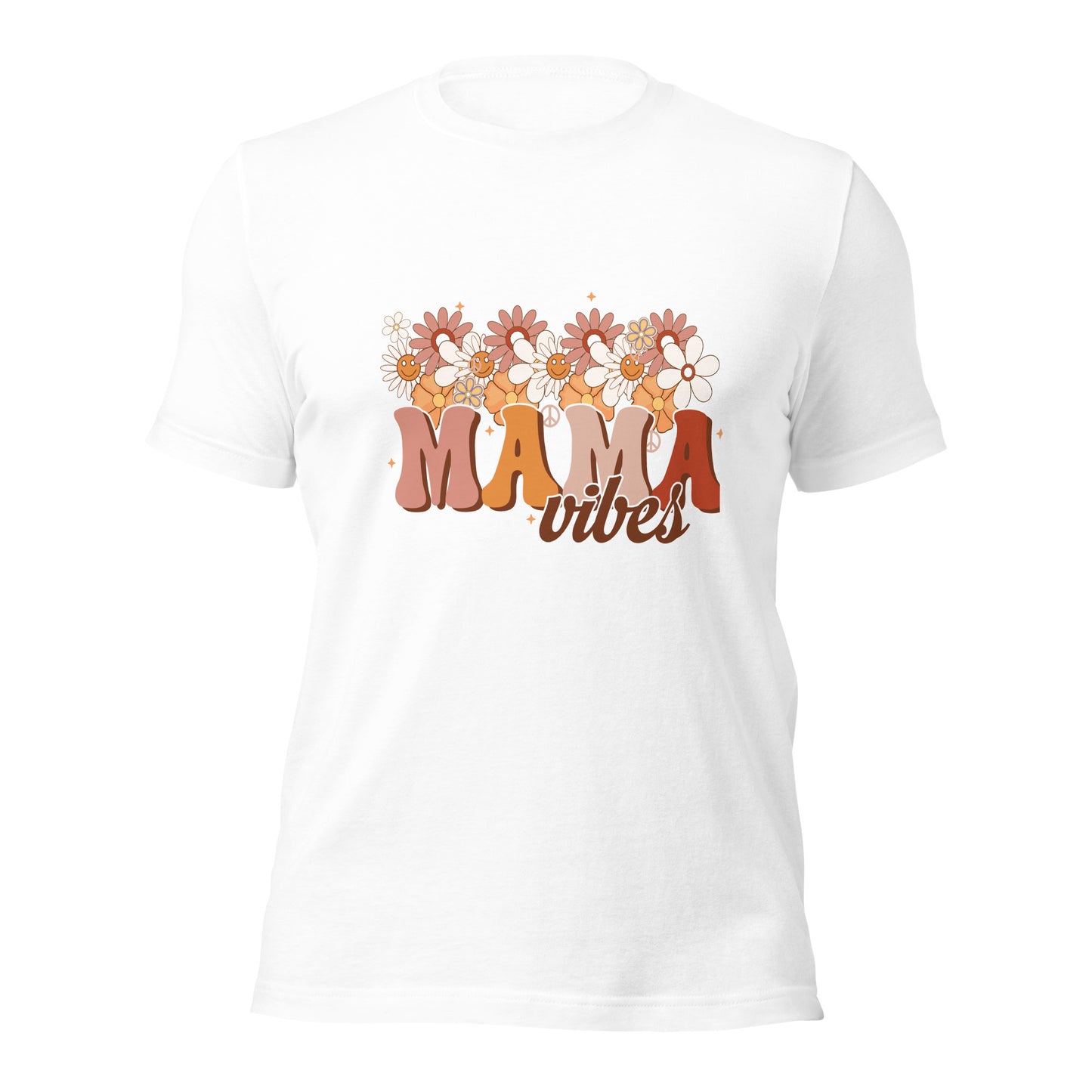 Mama Vibes - Soft Organic Cotton Tshirt for Women