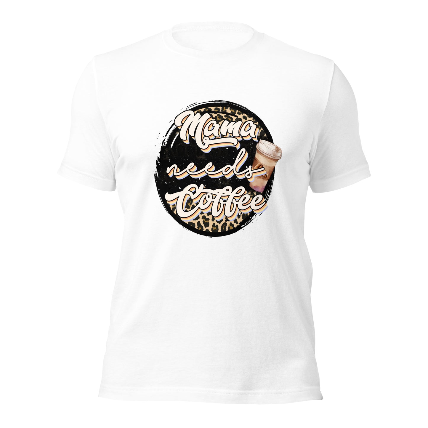Mama Needs Coffee - Soft Organic Cotton Tshirt for Women