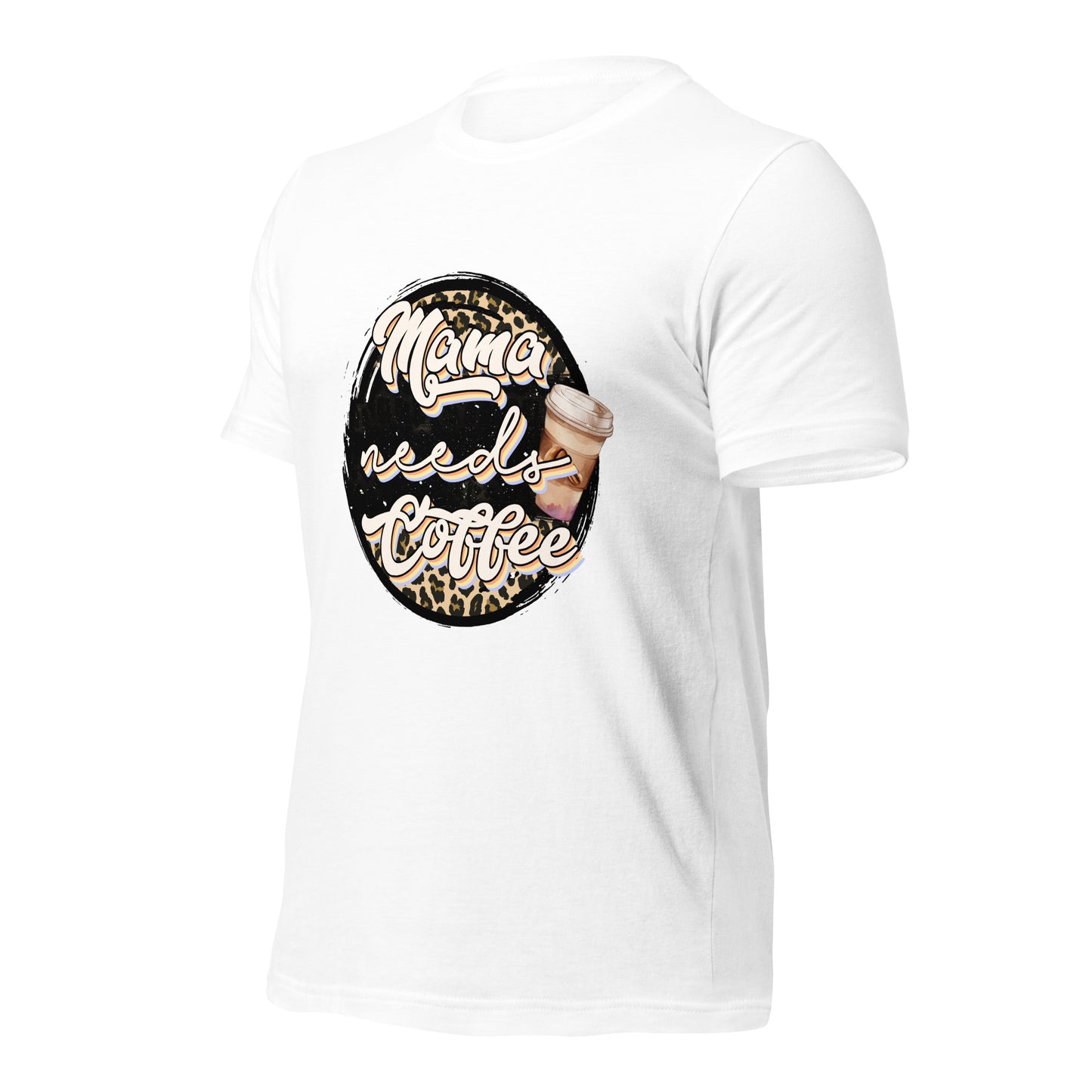 Mama Needs Coffee - Soft Organic Cotton Tshirt for Women