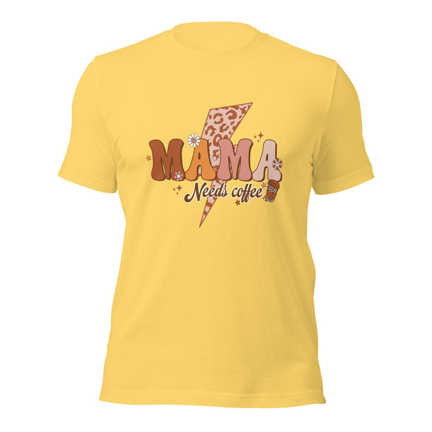 Mama Needs Coffee - Soft Organic Cotton Tshirt for Women