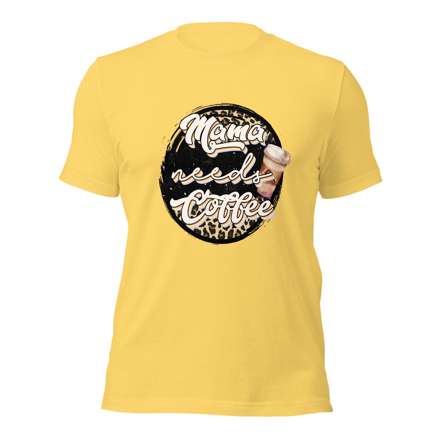 Mama Needs Coffee - Soft Organic Cotton Tshirt for Women
