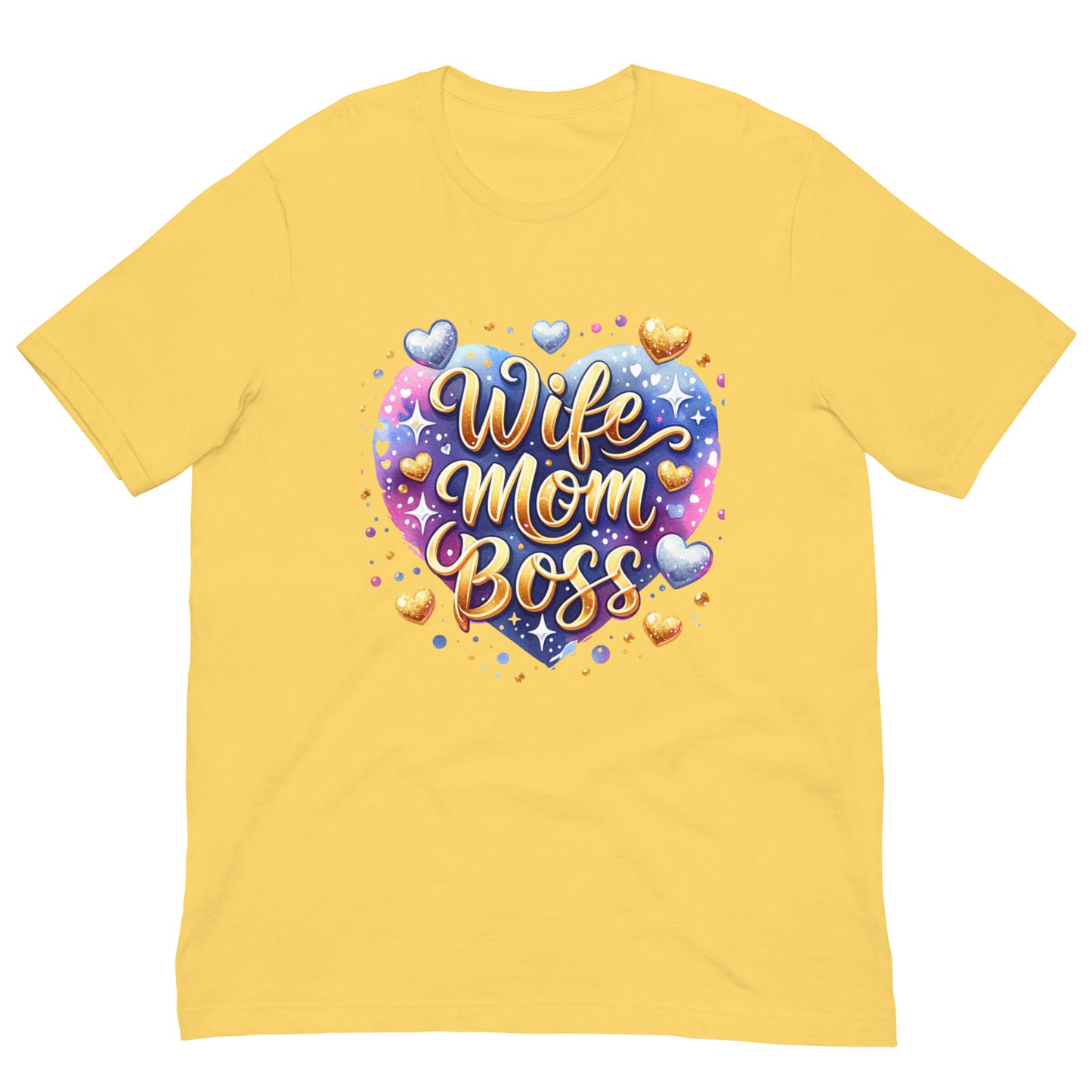 Wife Mom Boss Tshirt for Women