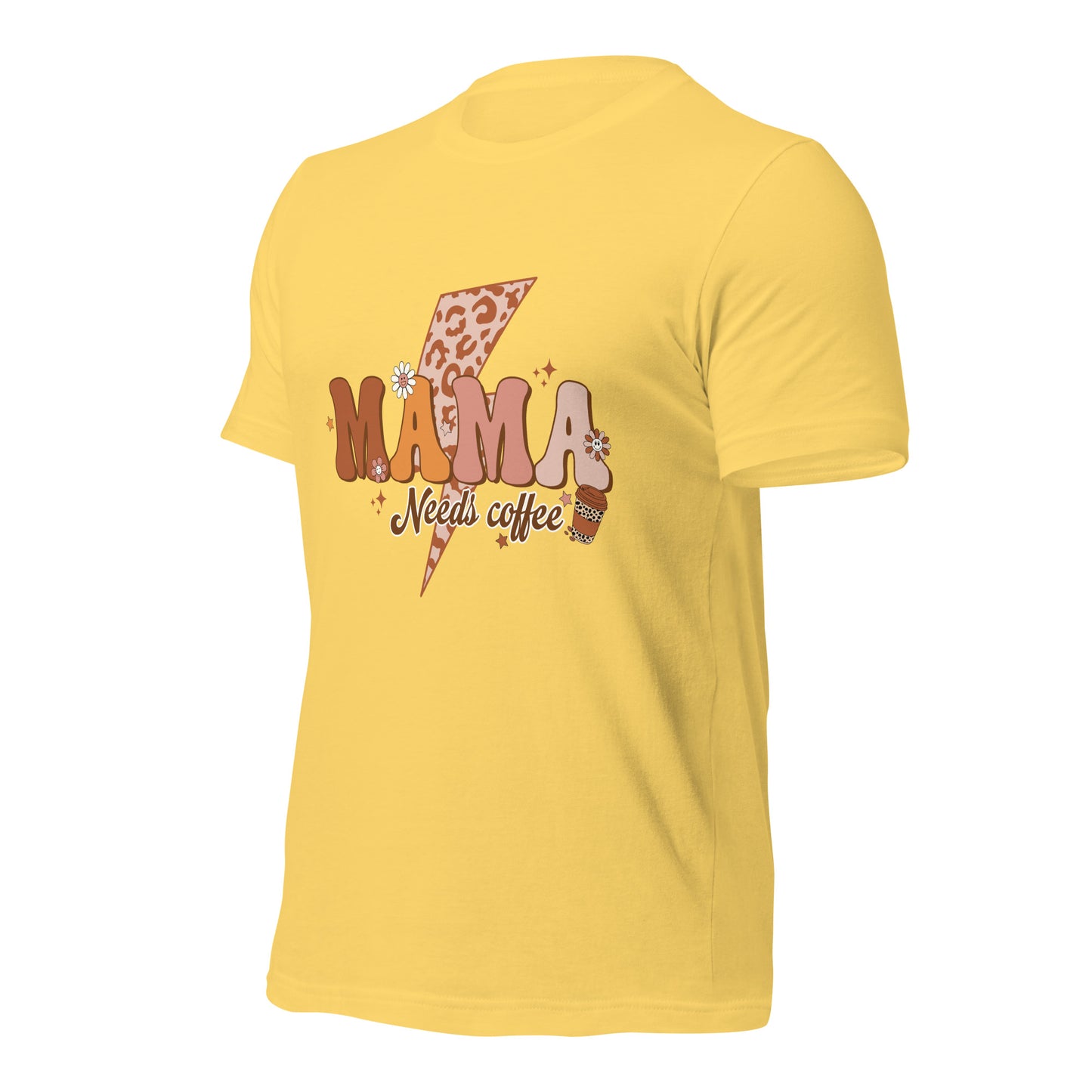 Mama Needs Coffee - Soft Organic Cotton Tshirt for Women