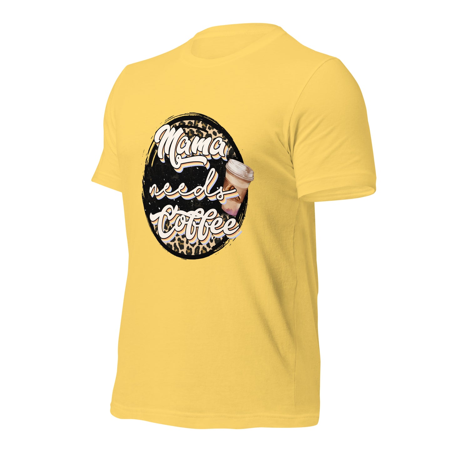 Mama Needs Coffee - Soft Organic Cotton Tshirt for Women