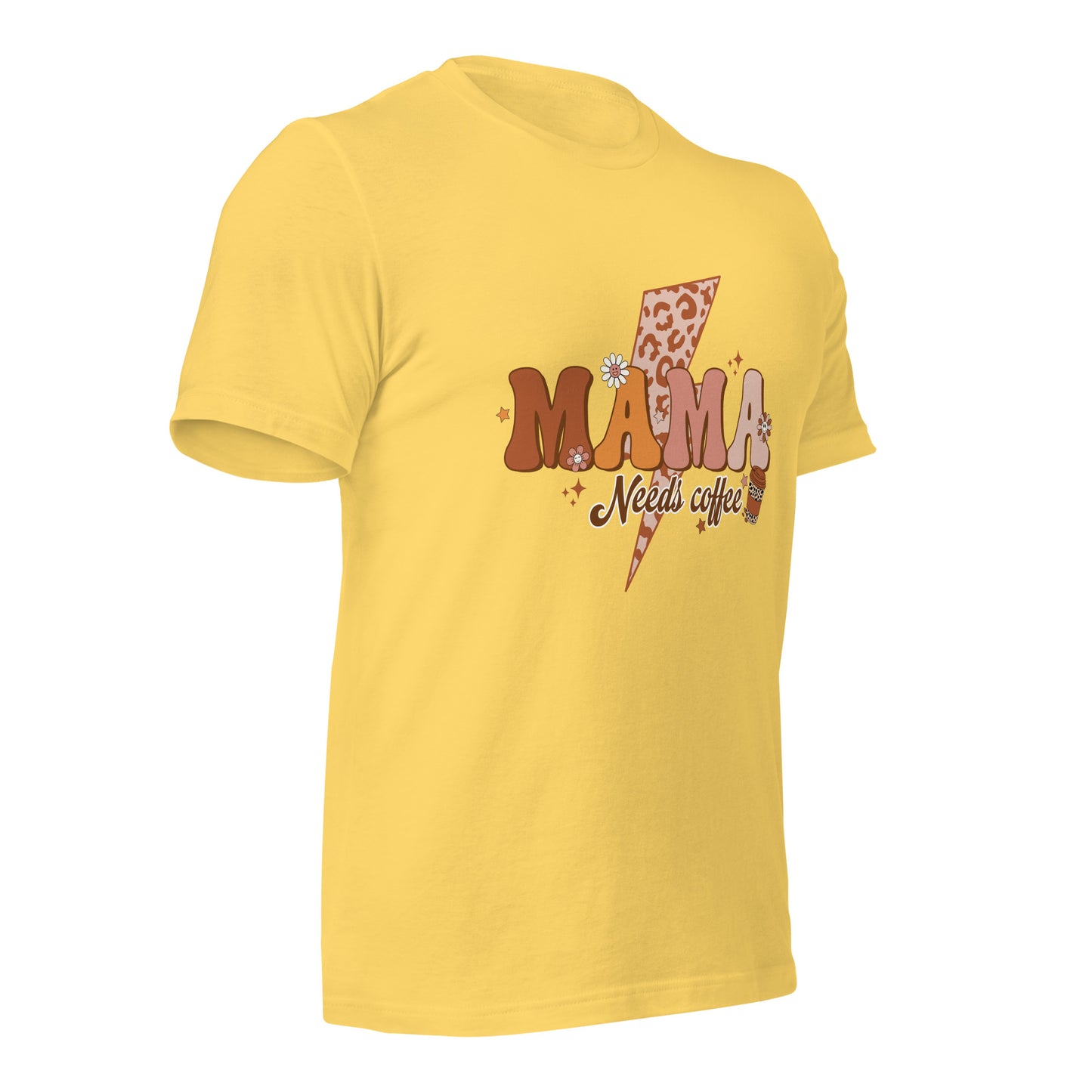Mama Needs Coffee - Soft Organic Cotton Tshirt for Women