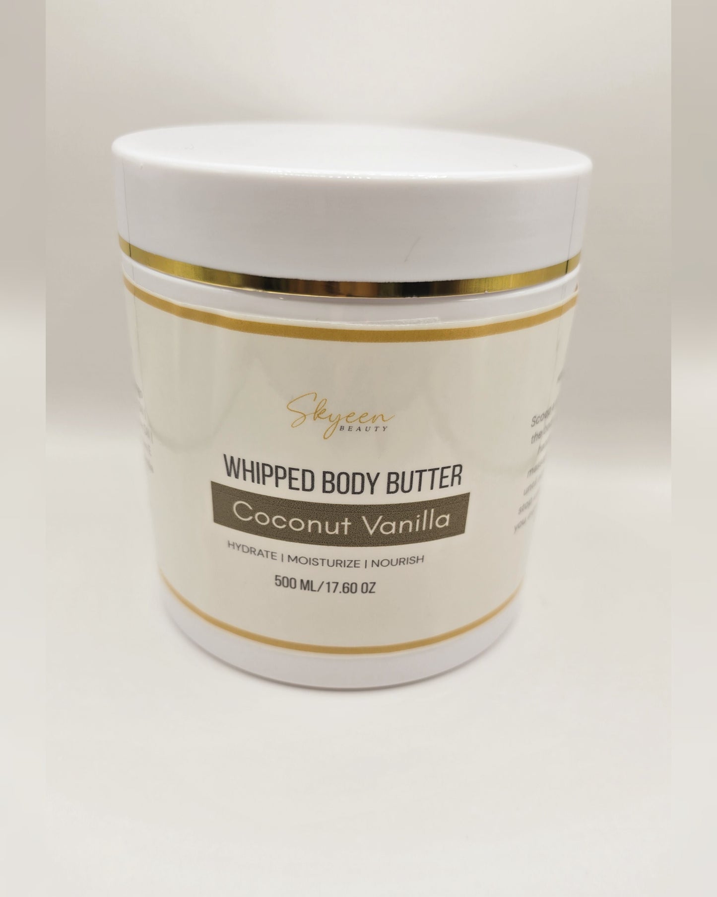 Whipped Body Butter for Hydrating Moisturizing Dry Skin - Skyeen Beauty